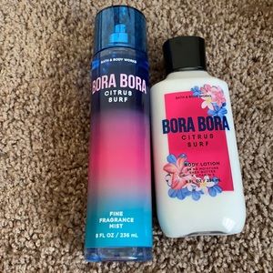 Bora Bora Body Spray and Lotion